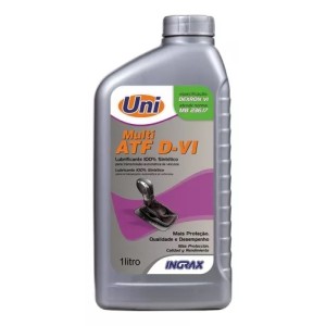 (LITRO) INGRAX ATF DX VI / ULV / MV-LV MULTI SINT. COR VERM.(CONF. BOLETIM TÉCNICO)  P/ CAMBIO AUTOMAT ATÉ 9 VELOCIDADES